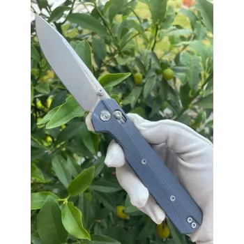 Coltello KNIVESPL The First Blu G10 14C28N