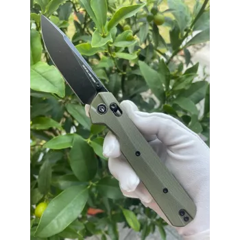 Coltello KNIVESPL The First OD Green G10 14C28N