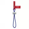KNIPEX Cinghia di fissaggio per utensili 00 50 11 T BK - cinghia di tenuta in PU da 1,5 m con moschettone con blocco, max. 1,5 kg