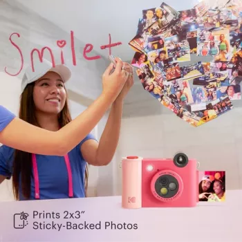 Kodak SMILE+ Instant Print Camera, 2x3 inch, fucsia