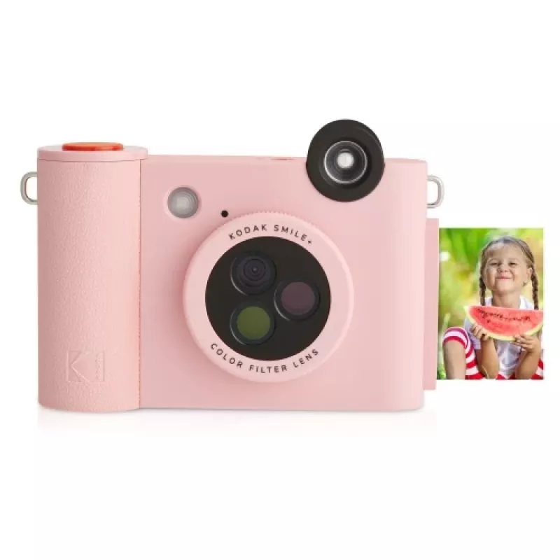 Kodak SMILE+ fotocamera istantanea, 2x3 pollici, rosa (SPEC)