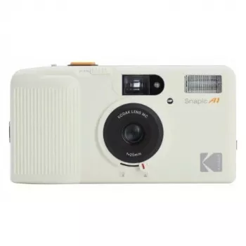 Kodak Snapic A1 fotocamera a pellicola 35mm, bianco avorio