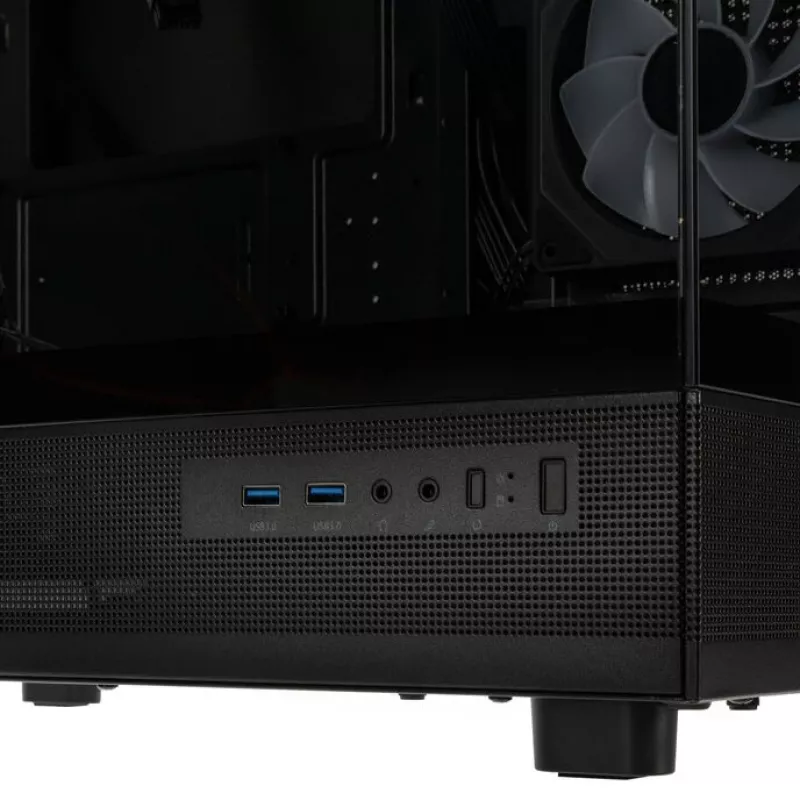 KOLINK GSI SmartAssembly ARGB Case Micro-ATX in vetro - 750W Gold