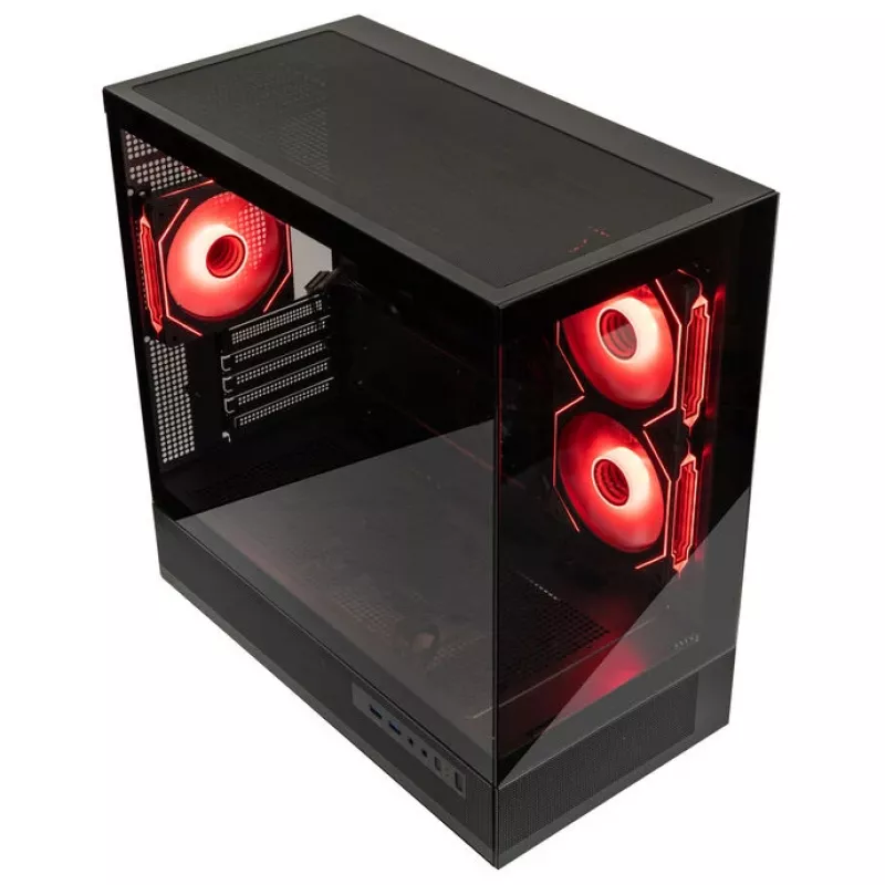 KOLINK GSI SmartAssembly ARGB Case Micro-ATX in vetro - 750W Gold