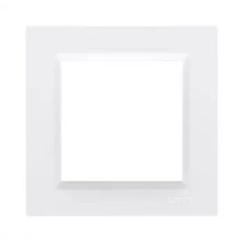 KONTAK-SIMON Simon 10 Placca 1 modulo bianca