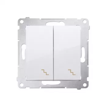 KONTAK-SIMON SIMON 54 modulo bianco universale interruttore scala 2x morsetti a vite 10AX 250V