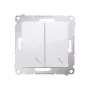 KONTAK-SIMON SIMON 54 modulo bianco universale interruttore scala 2x morsetti a vite 10AX 250V