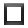 KONTAK-SIMON Simon 54 Premium placca, nero opaco, 1 modulo