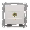 KONTAK-SIMON Simon 54 presa premium TV/R/SAT, bianco (DAK1.01/11)