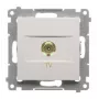 KONTAK-SIMON Simon 54 presa premium TV/R/SAT, bianco (DAK1.01/11)