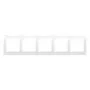 KONTAK-SIMON Simon 54 Premium placca 5 moduli bianco