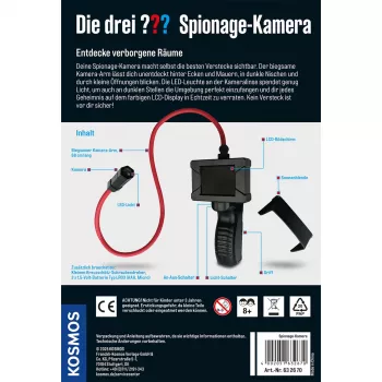 KOSMOS Die drei ??? set fotocamera spia