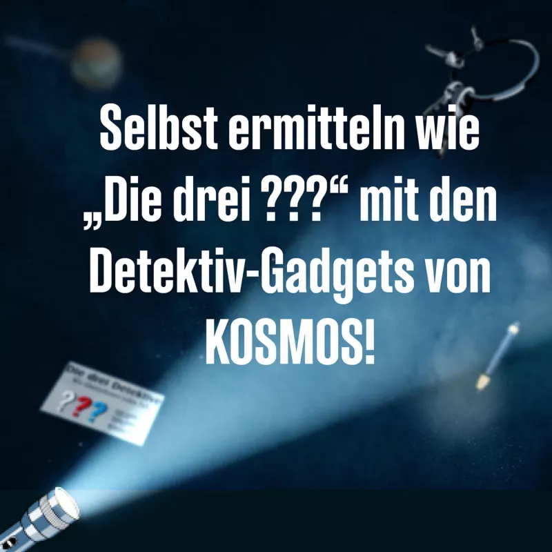 KOSMOS Die drei ??? set fotocamera spia
