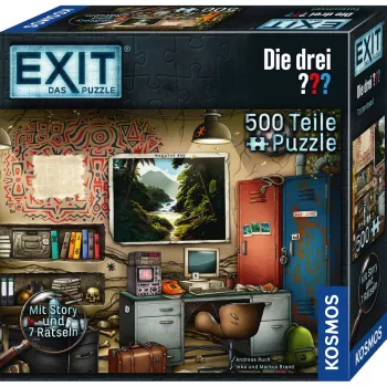 KOSMOS EXIT - Il puzzle: Die drei ??? Toteninsel (500 pezzi)