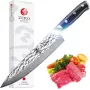 KozyGear Premier 8 coltello da chef 33cm martellato Japan Super