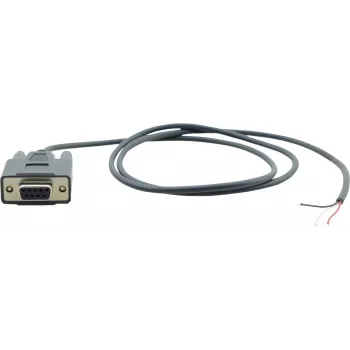 Kramer Electronics C-D9F/OPEN Cavo di controllo RS-232, connettore femmina DB9 a estremità aperta, 3 m, nero 95-0210010