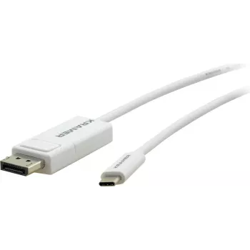 Kramer Electronics cavo adattatore C-USBC/DPM-6 USB-C su DisplayPort, 1,8 m, bianco 99-97211206