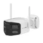 Kruger&Matz Connect C130 telecamera Wi-Fi da esterno pan-tilt 4MP con Tuya Smart Life, IP66, visione notturna, audio bidirezionale