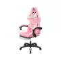 KRUGER & MATZ GX-150 sedia da gaming bianco-rosa