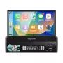 Kruger & Matz KM2018 Autoradio con touchscreen estraibile 7 pollici, Apple CarPlay e Android Auto