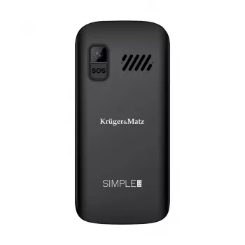 Kruger&Matz Simple 923 Cellulare 4G GSM per anziani - Nero