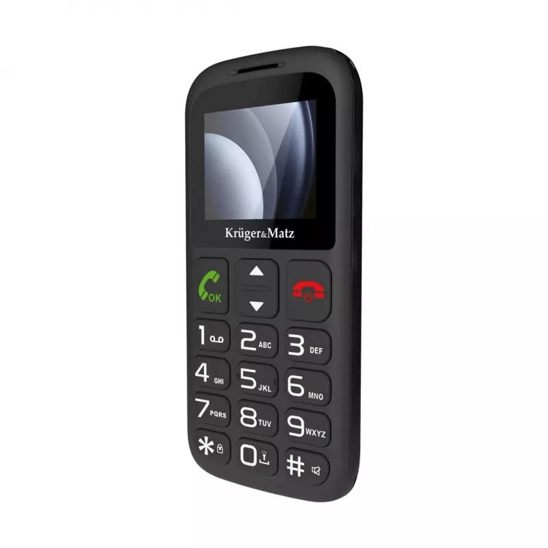 Kruger&Matz Simple 923 Cellulare 4G GSM per anziani - Nero