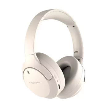 Kruger&Matz Street 4 cuffie over-ear wireless con ANC, beige