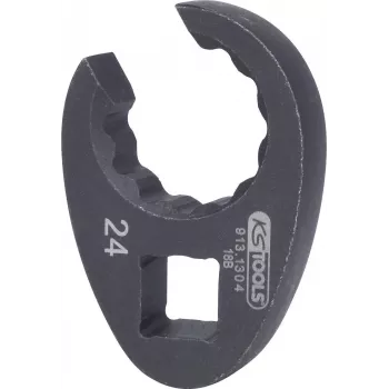 Chiave per tubi dei freni Crowfoot KS TOOLS 1/2 pollice, 24 mm (913.1304)