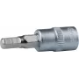 KS TOOLS Bussola a bussola per bit 1/4 pollice brugola 3mm acciaio cromo-vanadio forgiato cromatura opaca 911.1436
