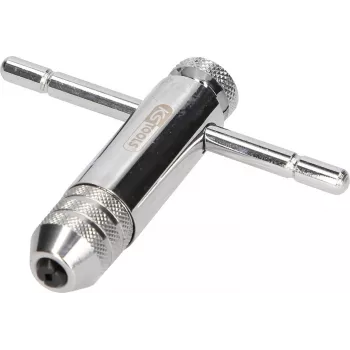 KS TOOLS 1/4 pollice portapunte esagonale con testa a cricchetto reversibile, 85mm, 72 denti, cromo-vanadio, DIN 3126 / ISO 1173 331.0660