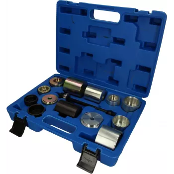 KS TOOLS set di 14 pezzi per estrazione e installazione silent block per BMW BT672050