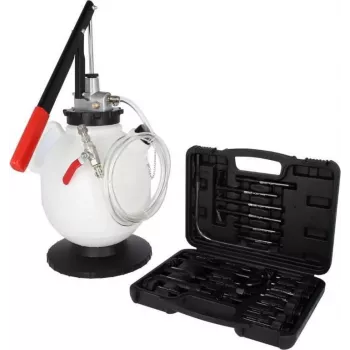 KS Tools 150.9105 set universale per riempimento olio cambio con kit adattatori da 23 pezzi