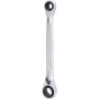 Set chiavi a doppio cricchetto KS TOOLS, 10 x 13 mm e 17 x 19 mm, 4-in-1 BT013901