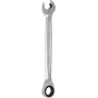 KS TOOLS DUO GEARplus chiave combinata a cricchetto 24 mm con funzione cricchetto aperta 503.5224