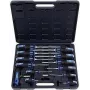 KS TOOLS ERGOTORQUEmax set cacciaviti con inserti a impatto, 13 pezzi (151.1150)