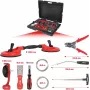KS TOOLS MASTER set di utensili per montaggio e smontaggio parabrezza, 13 pezzi (140.1065)