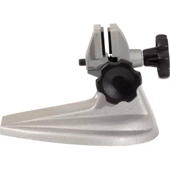 KS TOOLS supporto per micrometri per micrometri esterni fino a 100 mm, base in ghisa, ganasce cromate, piedini antiscivolo 300.0680