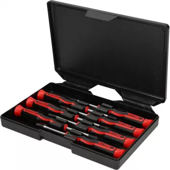 KS TOOLS set di cacciaviti di precisione PH e taglio, 7 pezzi (500.7165)