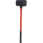 KS TOOLS mazzuola antirimbalzo XL, 5500g, testa in poliuretano non macchiante, riempita con pallini d'acciaio, 900mm 140.5259