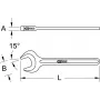 KS TOOLS chiave a tubo a percussione singola, 40 mm (517.0540)