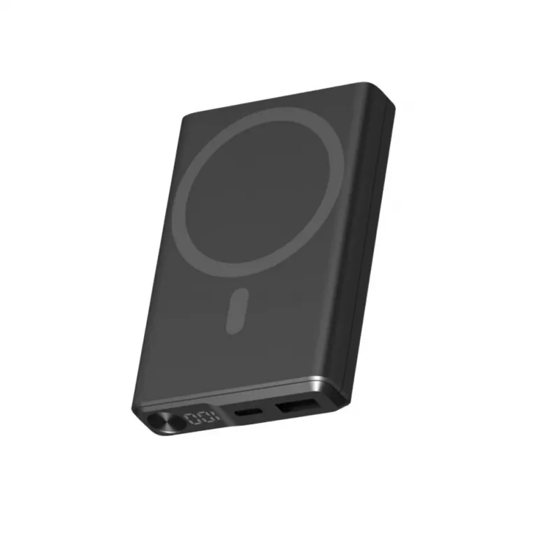 KSIX power bank magnetico 10000 mAh 22.5W, nero