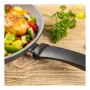 Kuhn Rikon EASY CERAMIC set di padelle 24 + 28 cm, antiaderente in ceramica, induzione, nero