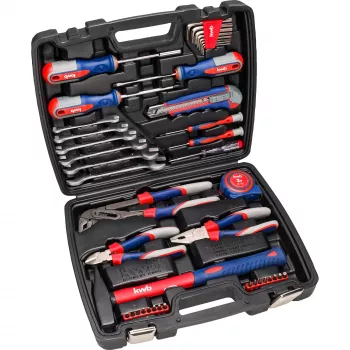 KWB 370733 set di utensili fai da te da 42 pezzi in valigetta (29x34x7 cm)