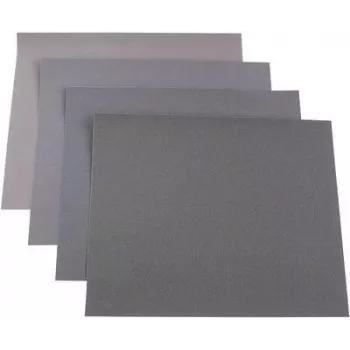 KWB fogli di carta abrasiva a mano 280x230 mm, grana 180/240/400/600, 20 fogli 812329