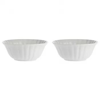 LA PORCELLANA BIANCA Set con 2 insalatiere Ducale - bianco, 23 cm
