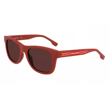 Lacoste Occhiali da sole bambino L3643SRG-604 montatura rossa lenti grigie 48mm
