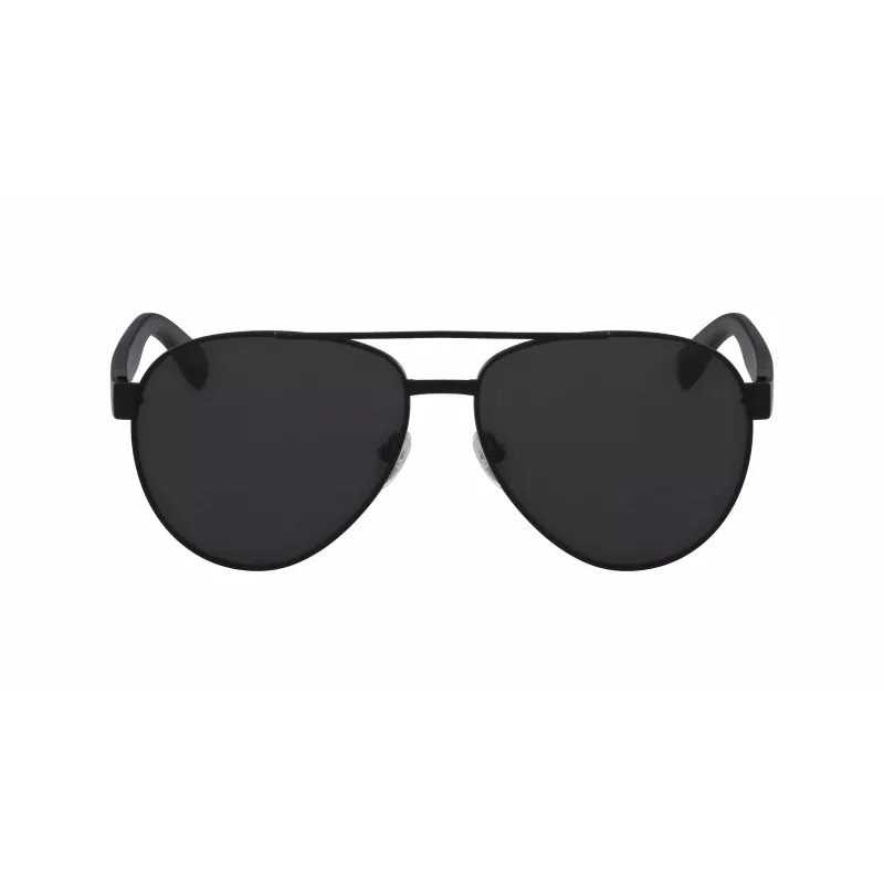 LACOSTE L185S-6014001 Occhiali da sole unisex squadrati rosso Havana 60/14/140 mm