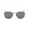 Lacoste L206S-424 occhiali da sole rettangolari unisex blu navy grigio 51mm