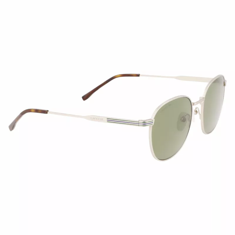 Lacoste L251S-40 Occhiali da sole rettangolari unisex montatura blu scuro lenti grigie 52mm