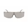 LACOSTE L253S-6219101 occhiali da sole unisex rettangolari 62/19/150 mm nero/grigio